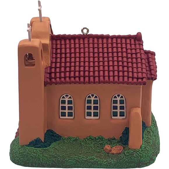 Hallmark Keepsake 2000 Candlelight Services ADOBE CHURCH #3 Light Ornament w/Box - Picture 4 of 8